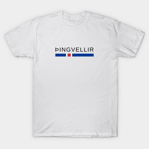 Pingvellir Iceland T-Shirt by icelandtshirts